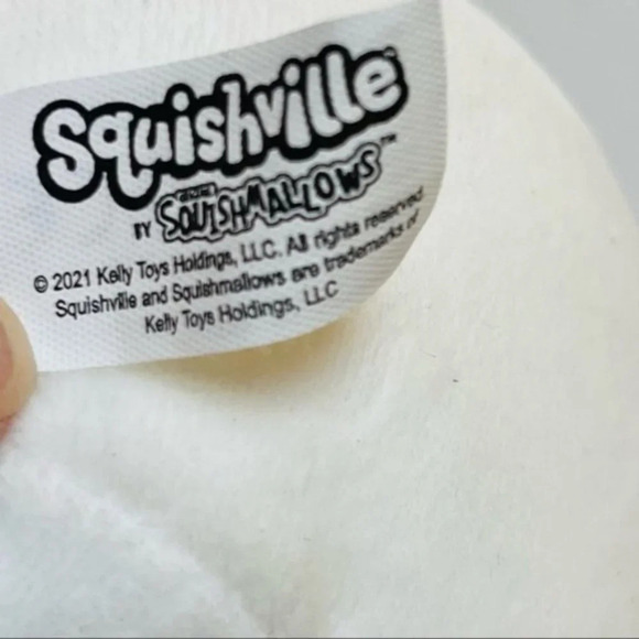 Squishmallows Squishville Yellow Pegasus Mini Plush Yellow Wings Tail Kids Toy - Picture 7 of 9